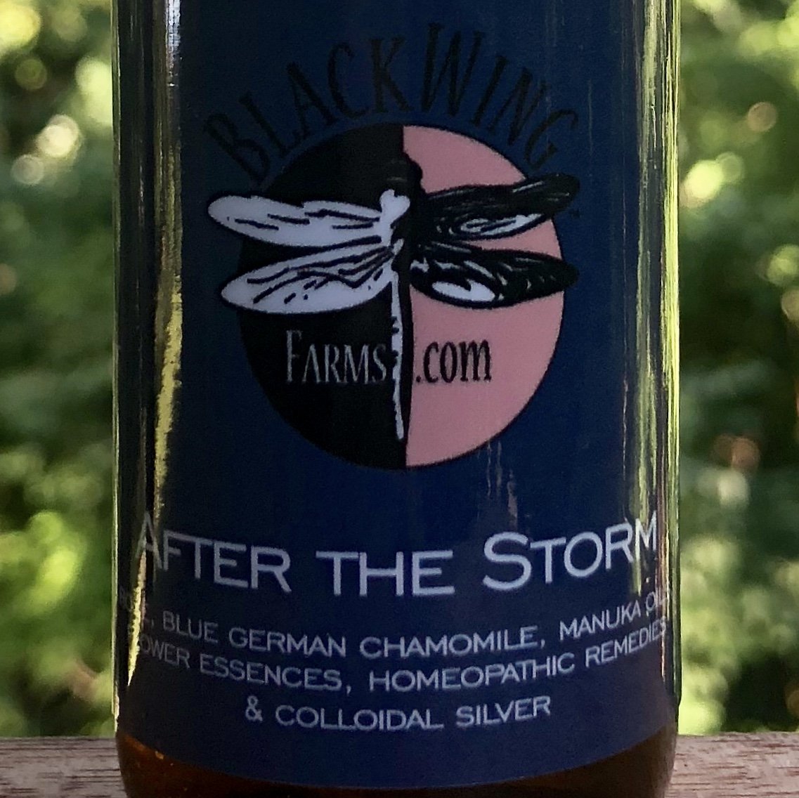 Label Essential Oils and Flower Essences Homeopathic Blend and Colloidal Silver