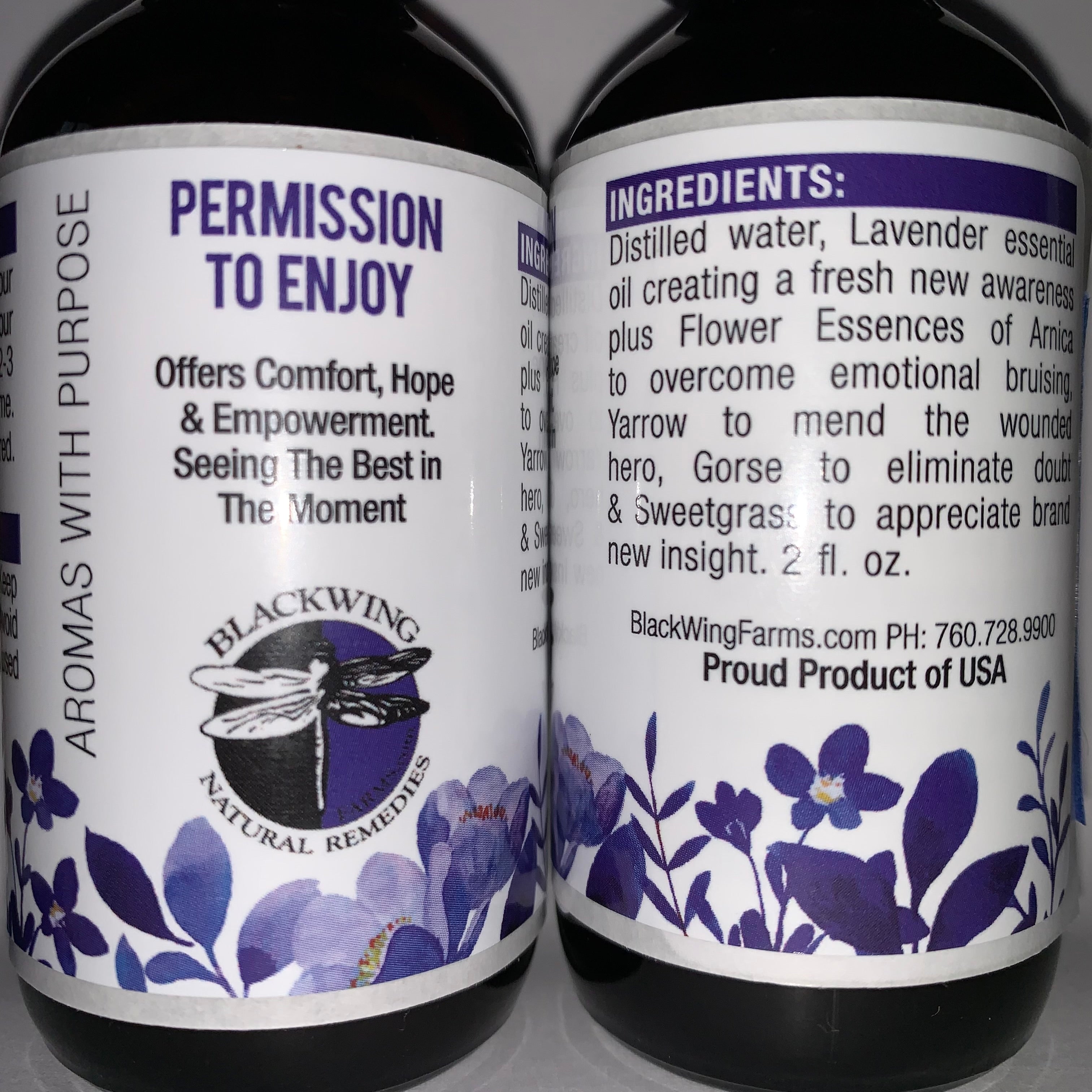 PERMISSION TO ENJOY for Comfort & Hope