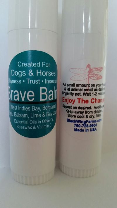 Brave Balm formula for insecurity