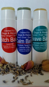 A Set of BALMS for CALM, jars + tubes.