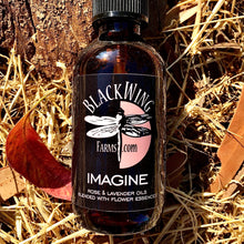 Label Imagine Essential Oils & Flower Essences Blend Spray Bottle for Getting Through Tough Times