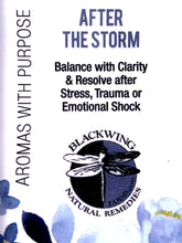 Label After the Storm Essential Oils Blend Spray